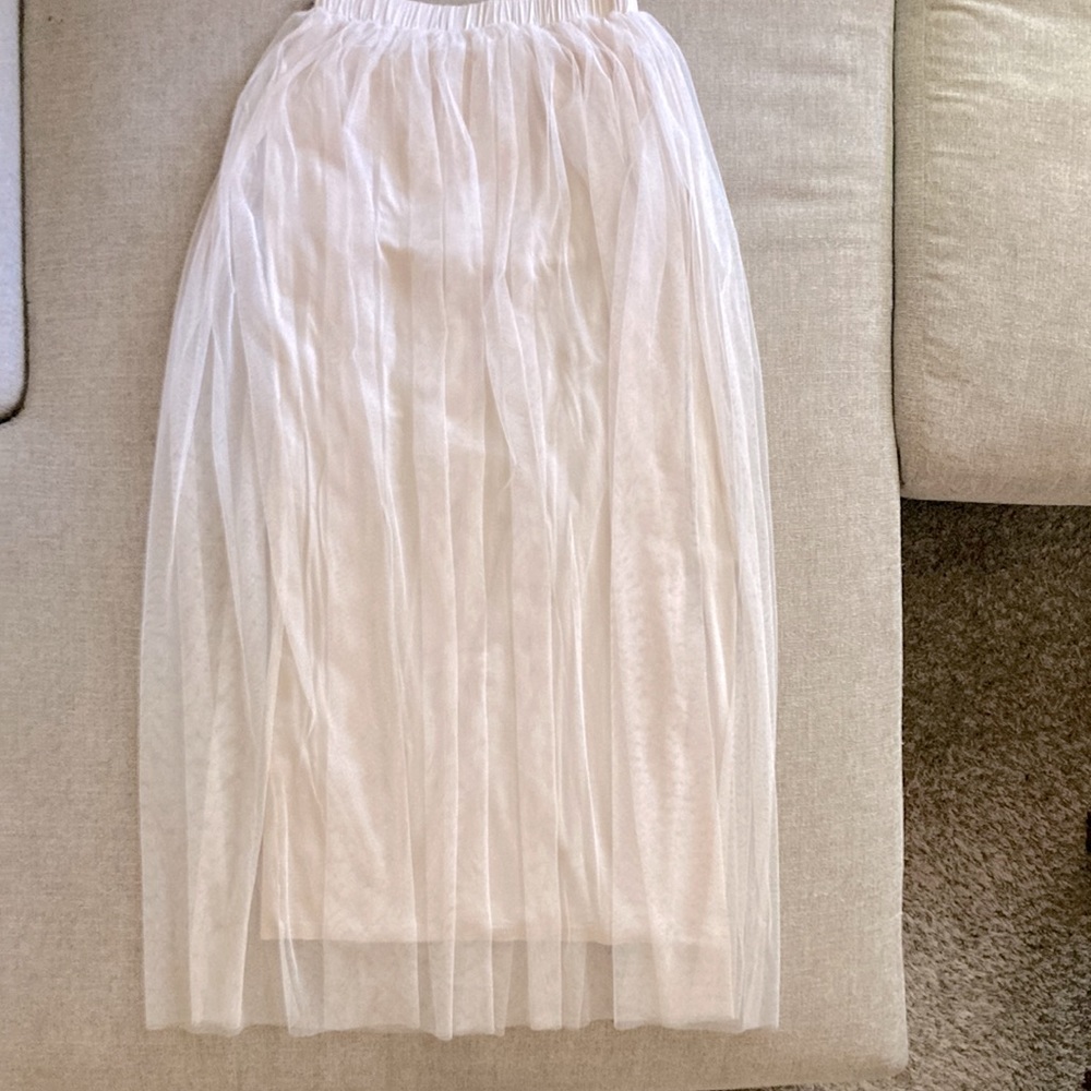 Maxi Tulle Skirt